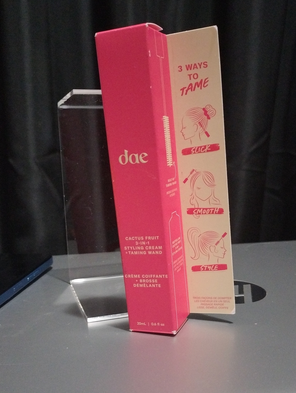 Dae Cactus Fruit 3-in-1 Styling Cream + Taming Wand - Pink